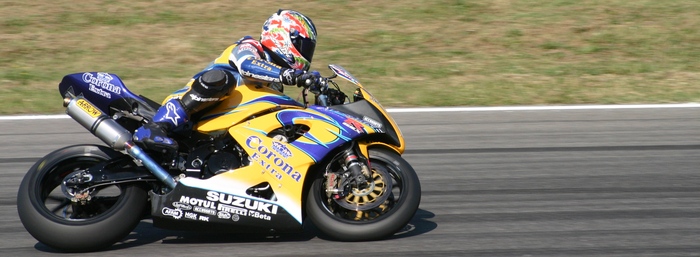 Moto GP - Motorbike in action