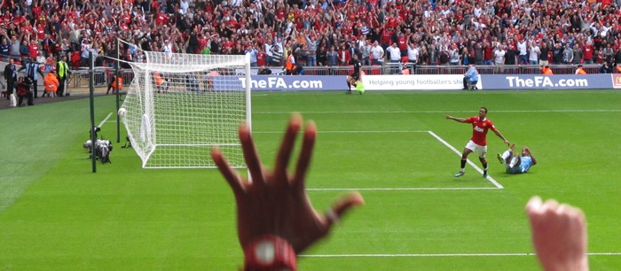 Wembley Stadium - Community Shield - Goal